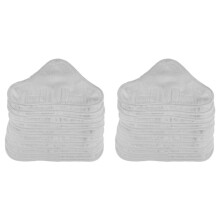20 FöRpackningar ErsäTtnings ÅNgmopp Mikrofiberduksdyna för X5 Mopp TrehöRnig Mopp