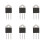 6X BTA41-600B 600V 40A Silicon Controller Rectifier Standard Triac 1