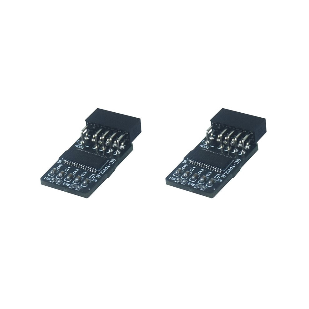 2X Tpm2.0 Module Lpc 12Pin Module With For Infineon Slb9665 Windows 11 Upgrade For Gigabyte Motherboard For Gc-Tpm2.0 S 6032194923111