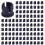 1000 Stück Schwarzer Kunststoff 5mm LED Clip Halter Display Panel Mount Fällen 1