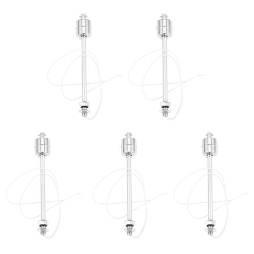 5PCS 150mm Stainless Steel Float  Tank Liquid Water Level Sensor 220V