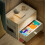 Lagerschrank 3-lagig PP Macaron Kommode 1