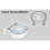 For  Nest WiFi Pro Wall Mounting Bracket Intelligent Speaker Wall Storage Bracket Base, 6 PCS 6