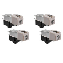 AT3600L Magnetische Nadel für LP-Vinyl-Plattenspieler, Nadel für Plattenspieler, Phonograph, Platenspeler, Plattenspieler, 4 Stück