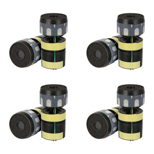 8Pcs Dynamic Microphone Core Capsule for BETA58 Wireless Microphone Capsule Replacement
