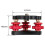2X Tripod Leveling Base Leveler Adjusting Base Panning Level Plate DSLR Camera Adjustment Table Base 9