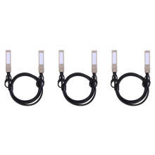 3X 10G SFP+ Twinax Cable, Direct Attach Copper(DAC) 10GBASE SFP Passive Cable for SFP-H10GB-CU1M,,(1M)