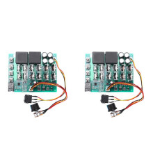2X 10-55V 100A Motordrehzahlregler PWM HHO RC Rückwärtssteuerschalter mit LED-Anzeige