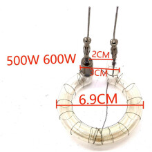 2 PCS New COPY 500W 600W Ring Flash Tube Xenon Lamp Flashtube 5500K Repair Part Photo Studio Speedlight