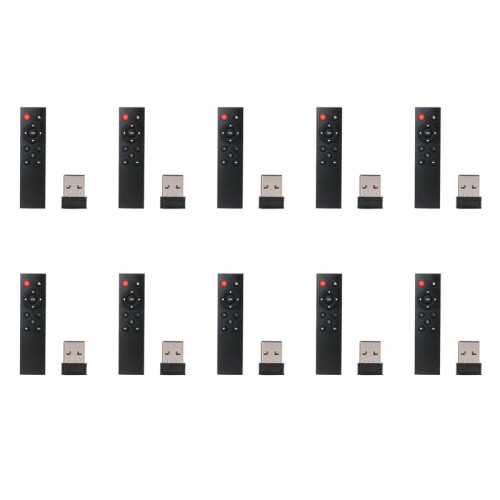 10X Universal 2.4G Wireless Air Mouse Keyboard Remote Control for PC Android TV Box