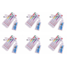 6X RGB Music Controller SP611E for WS2812B SK6812 WS2811 Addressable LED RGB Tape Strip