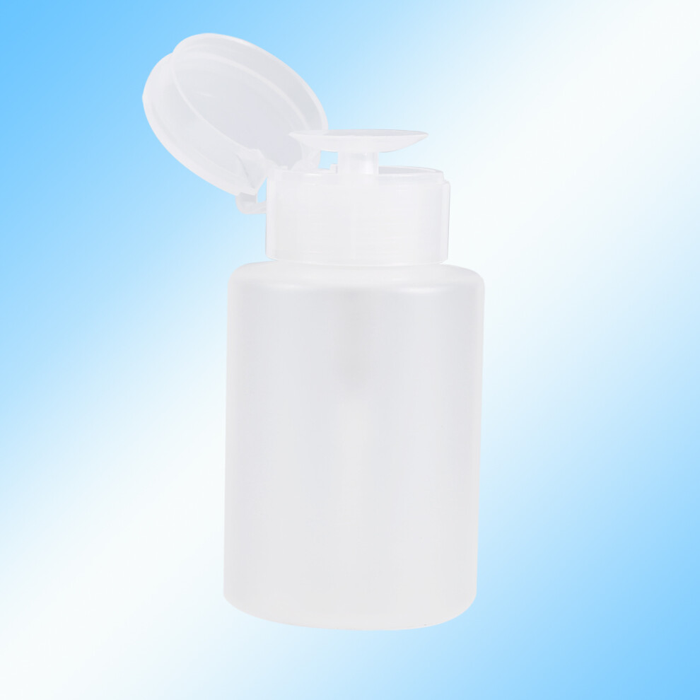 120ML Pump Dispenser Nail Art Acrylic Alcohol Cleaner Bottle with Leakproof Design