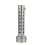 Universal Motorcycle Exhaust Can Silencer Baffle Insert 42mm Silver 4