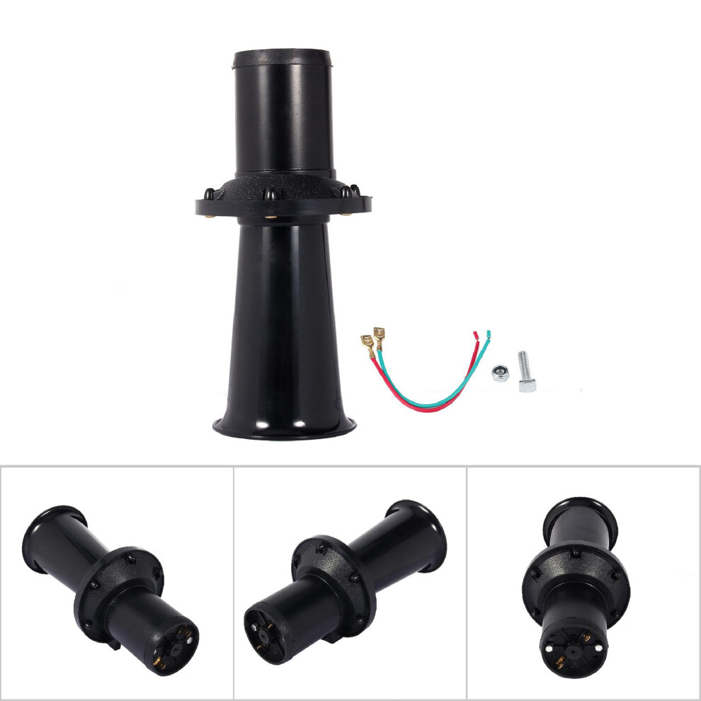 12V Vintage Car Horn 110Db Old Style 8.9Cm Black 4971393152019