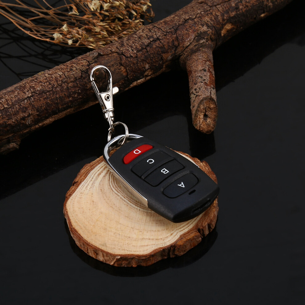 Safe 433Mhz Wireless Remote Control Duplicator For Car Gate Garage Door, Black 3131389280091