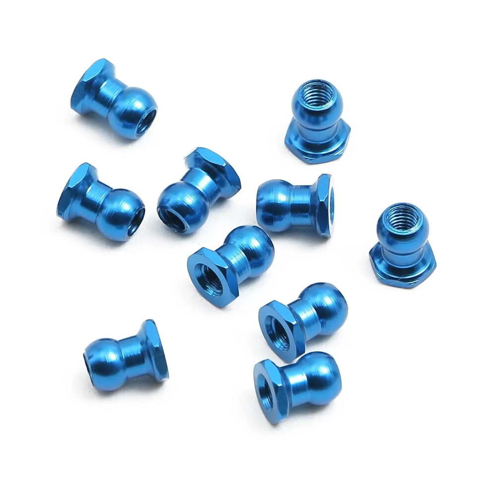 Rc Car Parts 5Mm Metal Ball Nuts 53640 For Tamiya 1/10 Rc Suspension Upgrade Blue 9169991509761