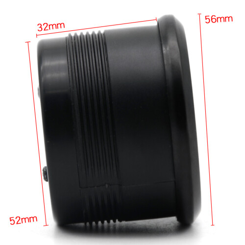 digitaler Öldruckmesser 52 mm LCD 0~120PSI schwarz 1