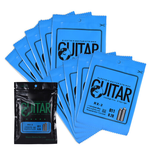 RX-2 0.011 Nickel Alloy Electric Guitar B-String 10-Pack 1