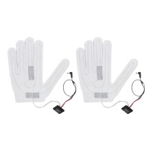 2PCS Electric Heating Sheet3Gears Adjustable Heating Film Replacement DC Electric Heater Pads for Heating Gloves