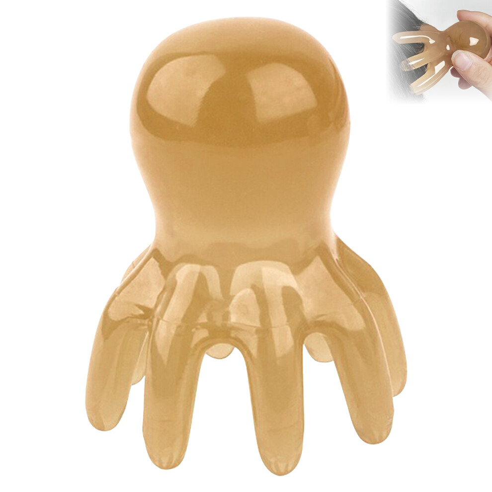Roc-Electron (Large) Octopus Scalp Massager - 8-Tentacle Comb For Home & Office