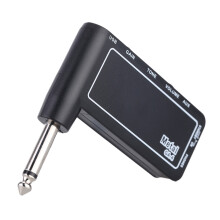 Xvive GA4 Metal Mini Rechargeable Guitar Amp, Portable, Black
