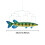 Metal Fish Wind Chime38x38cm Multicolour 6