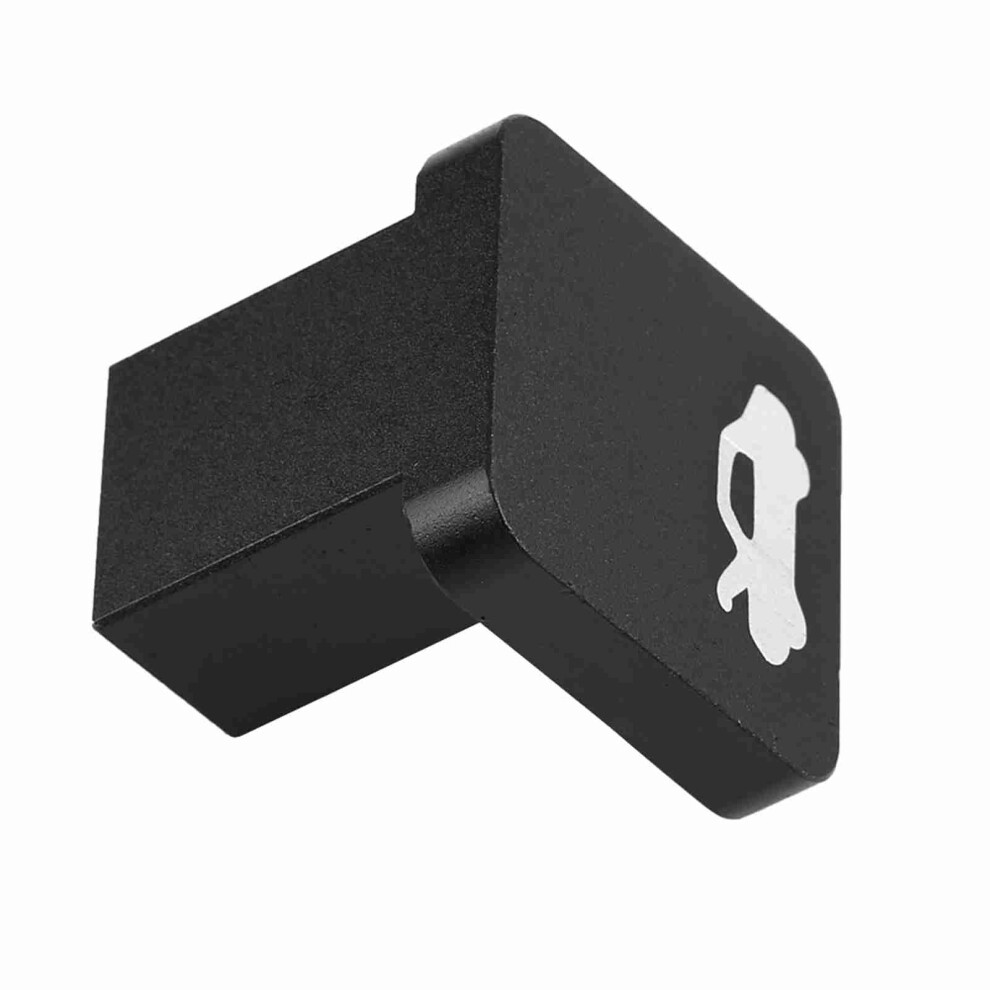 Aluminum Hood Latch Shake Hand Handle Repair Kit For Honda Civic 96-05, Crv 97-06 & Element 03-11 Black 4151389282658
