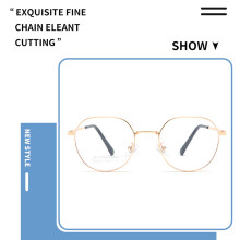 (Golden Frame) Blue Light Blocking Glasses for Computer & Gaming