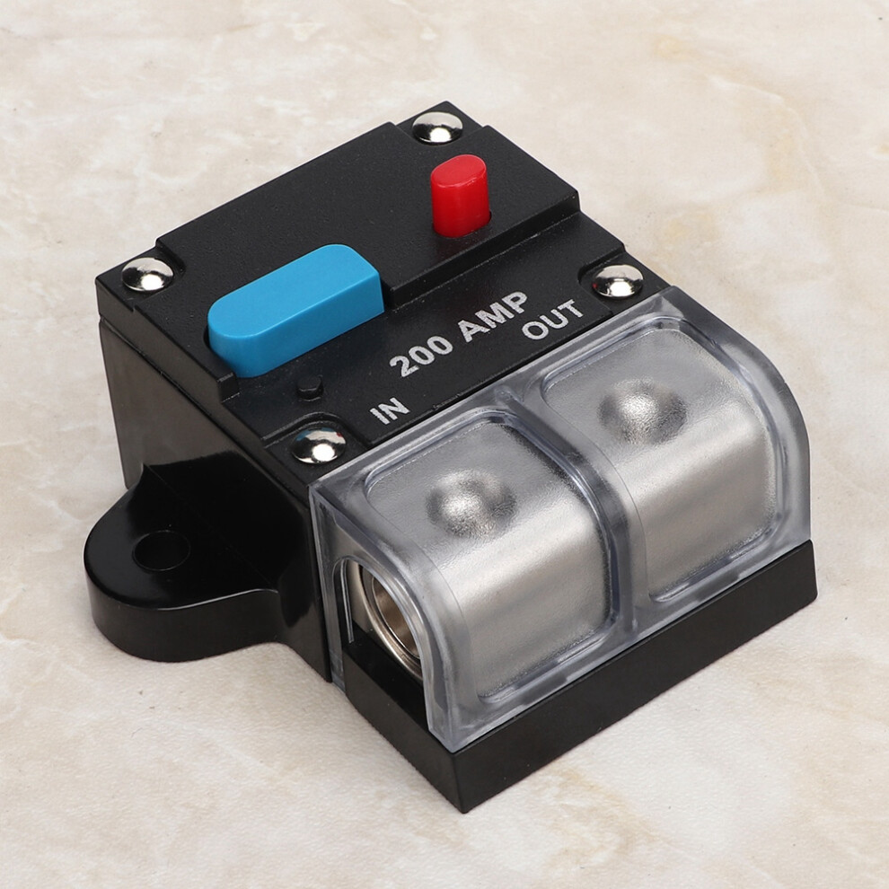 80A 300A Self-Recovery Car Circuit Breaker, Manual Reset, 200A 8101389284370