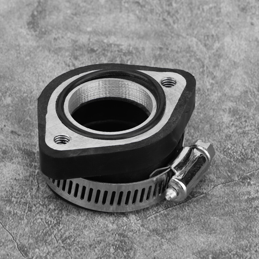 Motorcycle Rubber Intake Manifold Joint Boot For 28Mm Carburetor, Black 9461393115138