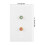 Durable Multi-Functional 2 RCA Wall Plate for Home & Office Use 2