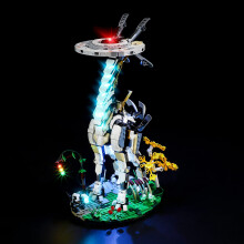 LED Light Kit for 76989 Horizon Forbidden West Tallneck, Highlight Model Details and Display