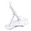 (White) Support d'exposition pour figurines de combat 1