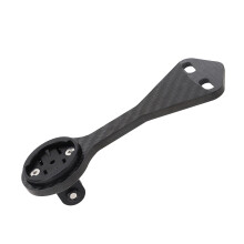 Carbon Fiber Out Front Stem Mount for Cycling Computers, 62g Lightweight