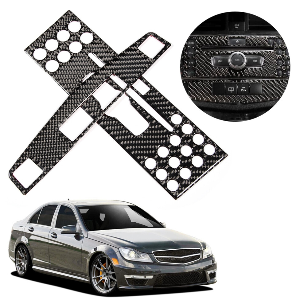 W204 C Class Carbon Fibre Nav Panel Trim 7293282608719