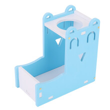 Automatic Pet Water Bottle Feeder 2 in 1 Blue for Hamsters & Rats 250ml