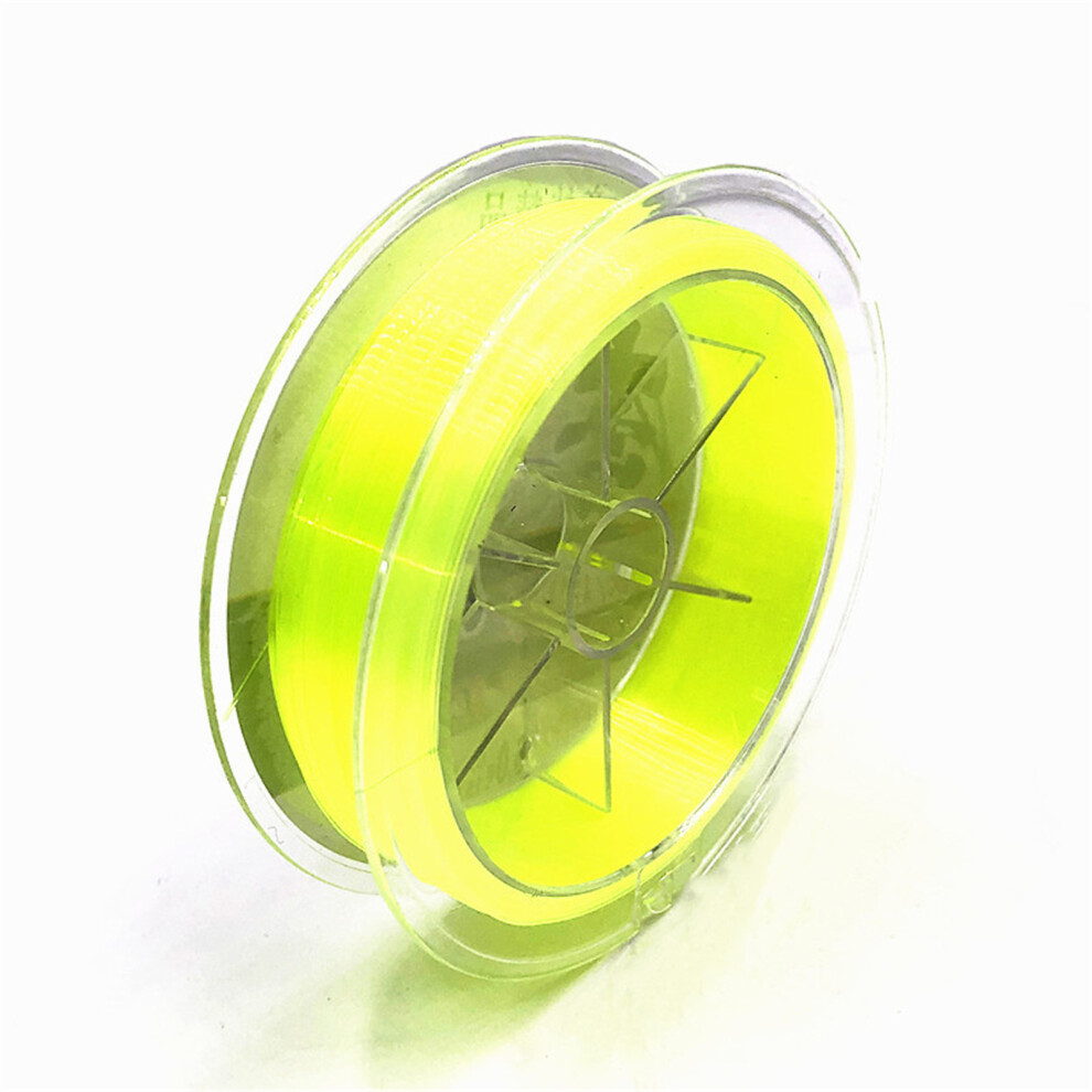 Photos - Fishing Swivel / Snap / Leader  Strong 100m Nylon Fishing Line for Fresh/Saltwater(Yellow, 1.0)