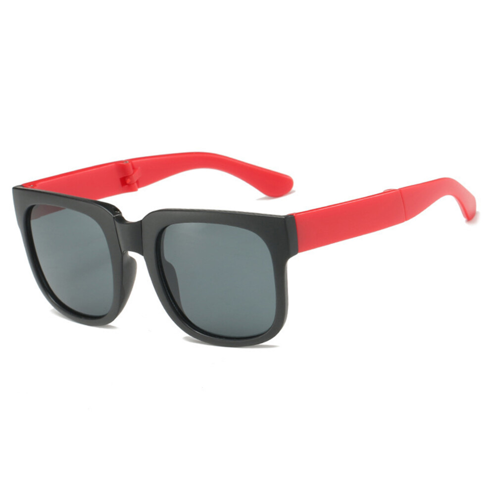 Reach-Tools (Black-Rad) Uv Kids Sunglasses - Square Frame For Beach & Travel