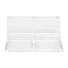 20 Stück transparente Acrylglas-Deckelhalter 5 mm