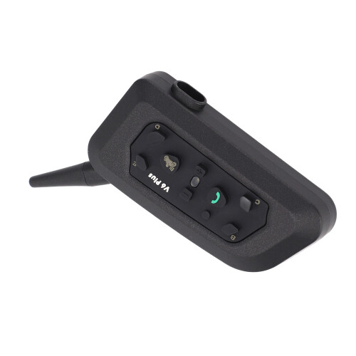 V6Plus-1200 Motorcycle Bluetooth Intercom for 6 People, Waterproof 1200m