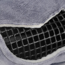 Gray Flannelette Pet Hamster Carrier Bag Small Medium Large