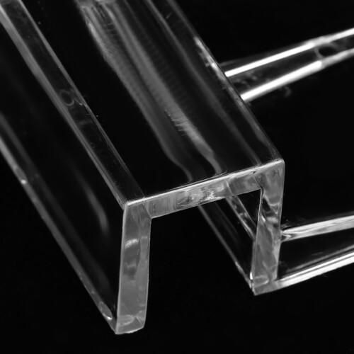 20 Stück transparente Acrylglas-Deckelhalter 5 mm 2