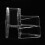 20 Stück Glasabdeckhalterclips 8 mm transparent 5