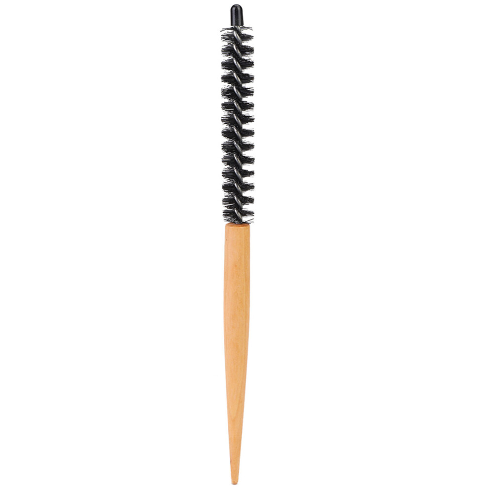 Round Hair Brush with Nylon Bristles