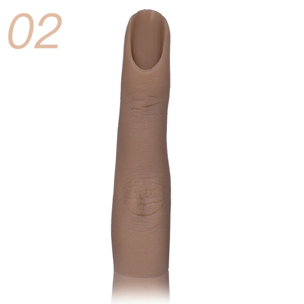 Roc-Electron (2) Silicone Nail Practice Hand Model - Manicure Tool