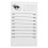 Lash Grafting and Storage Board for False Eyelashes Extension Measuring Tool 2