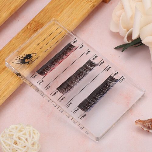Lash Grafting and Storage Board for False Eyelashes Extension Measuring Tool 2