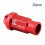 Red Racing Wheel Nuts M12x1.5 20 Pack 1