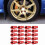 Red Racing Wheel Nuts M12x1.5 20 Pack 15
