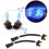 Pair Conversion Connector Wiring for H11 H8 Headlight Fog Light Socket 6